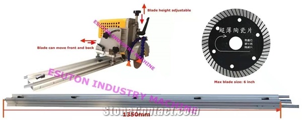 Portable marble, granite, stone, ceramic cutting machine 