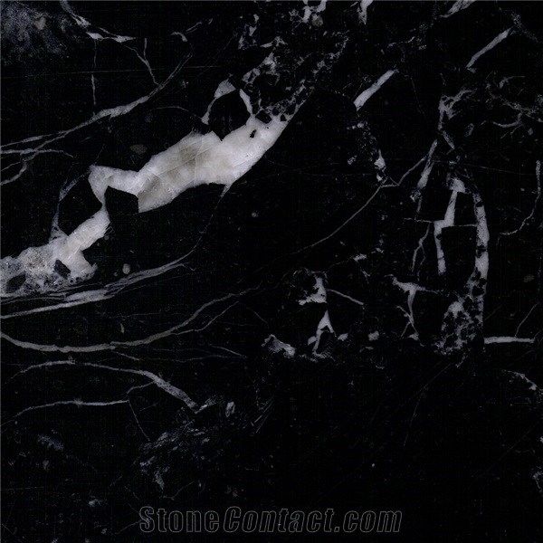 Black Fade Marble, Crocodile Black Marble Quarry