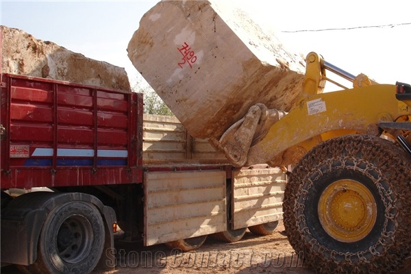 Classic Light Travertine Quarry