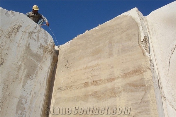 Classic Light Travertine Quarry