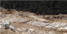 Blanco Nacarado Limestone Quarry