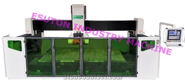 5 Axis Automatic Stone Bridge Saw, CNC Bridge Cutting Machine