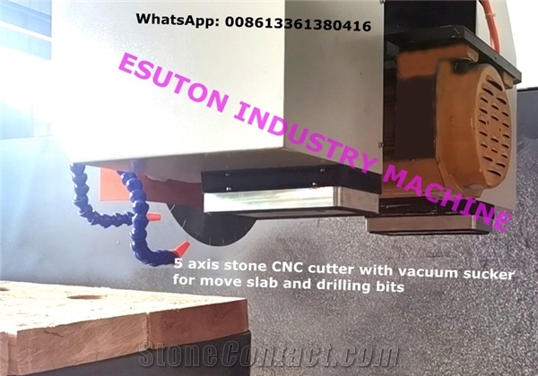 5 Axis Automatic Stone Bridge Saw, CNC Bridge Cutting Machine