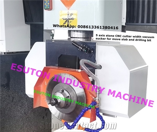 5 Axis Automatic Stone Bridge Saw, CNC Bridge Cutting Machine