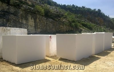 Crystal White Marble Quarry