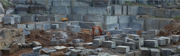 Viskont White Granite, Viscont White Wavy Granite Quarry