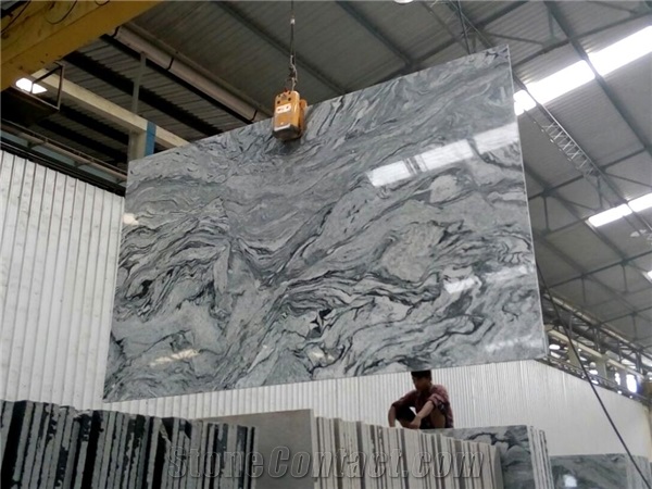 Viskont White Granite, Viscont White Wavy Granite Quarry