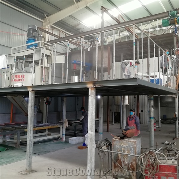 Artificial Quartz Stone Production Line, Pressing Machine
