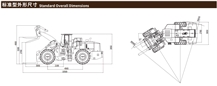 Wheel Forklift Loaders JGM781FT42KN Quarry Block Loader Wheel Forklift Loaders JGM781FT42KN Quarry Block Loader