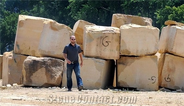 Kasota Amber Select Stone Quarry