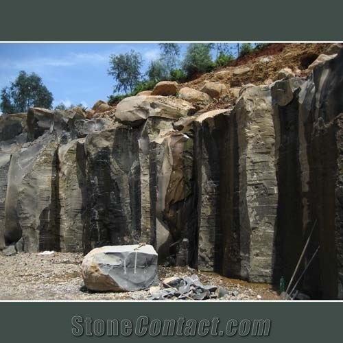 Volcano Black Basalt, Hainan Black Basalt Quarry