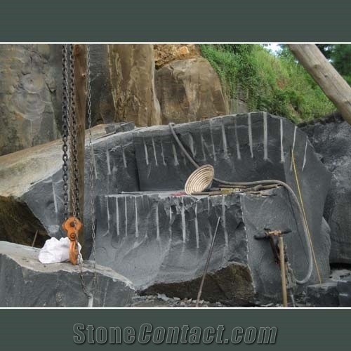 Volcano Black Basalt, Hainan Black Basalt Quarry
