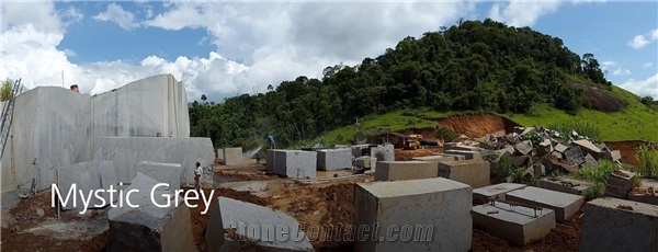 Mystic Gray Granite Quarry