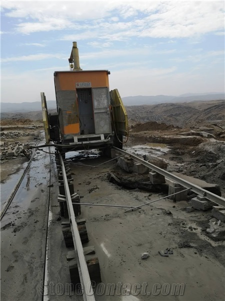 Double Disc Granite and Marble Quarry Machine
