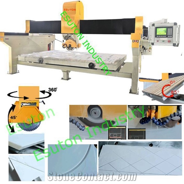 5 axis stone CNC bridge cutting machine under promotion now