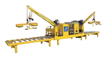 KDHS-1000 Automatic stone flaming machine