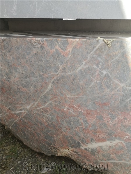 Salmon Grey Marble Quarry