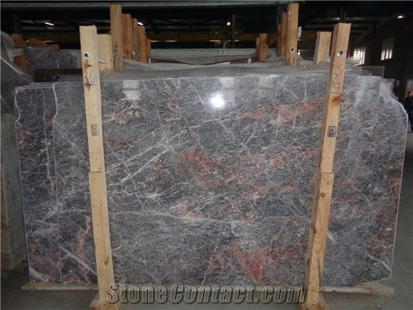 Salmon Grey Marble Quarry