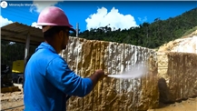 Aurora Black Granite Quarry