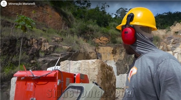 White Galaxy Granite Quarry