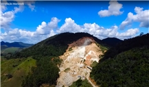 Aurora Black Granite Quarry