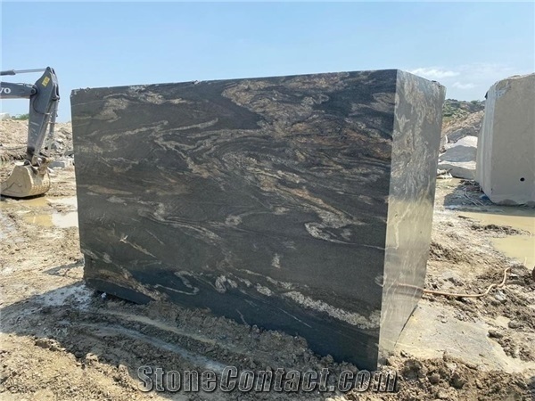 Titanium Black Granite Quarrty