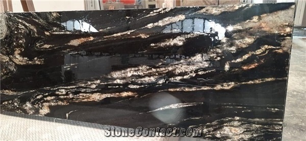 Titanium Black Granite Quarrty