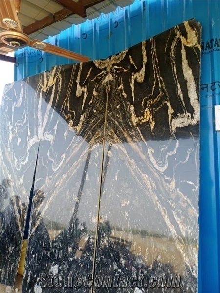 Titanium Black Granite Quarrty