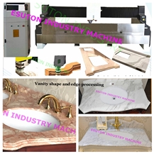 Lower Price Double heads Stone countertop CNC machine