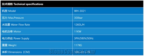 Protable High-pressure Water Blasting Machine WH-3021