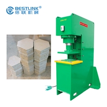 Stone Splitter/Cutting Machine for Pressing Cobble Pavers - Stone Stamping Machine
