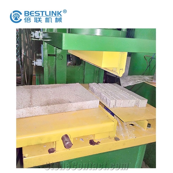 Stone Splitter/Cutting Machine for Pressing Cobble Pavers - Stone Stamping Machine