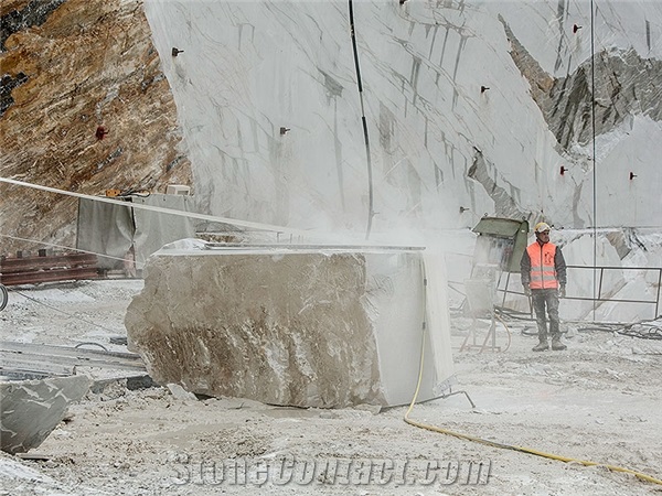 Bianco Carrara CD, Bianco Carrara C Marble Quarry