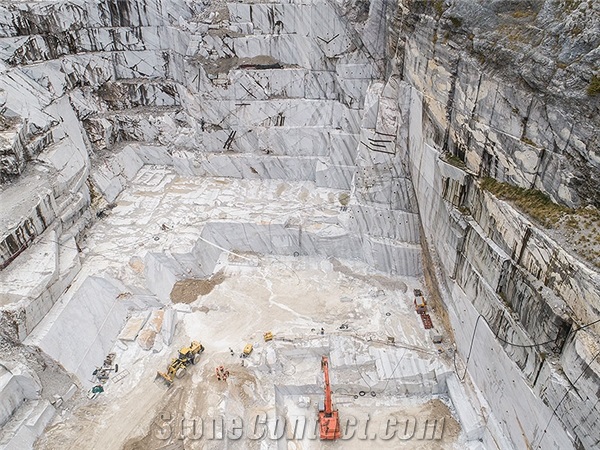 Bianco Carrara CD, Bianco Carrara C Marble Quarry