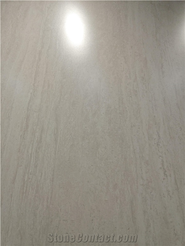 Titanium Travertine Grey Natural 1.2Cm Glazed Porcelain