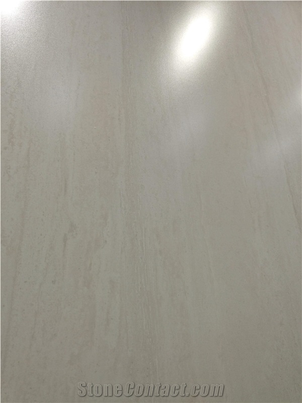 Travertino Classico White Natural 1.2Cm Porcelain Slabs