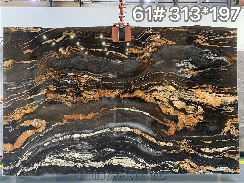 Brazil Magma Gold Granite Slabs