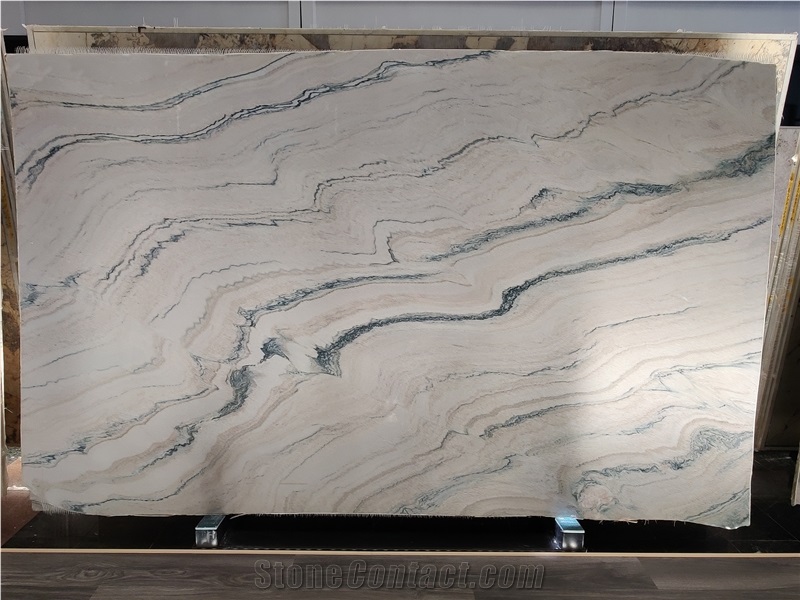 Macaubas Fantasy Quartzite Branco Macaubas White