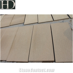 Natural Yellow Wooden Sandstone Tiles & Slabs for Wall Clad