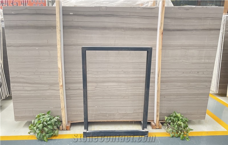 Athens Wood Grain Marble Athen Grey slab tile counterop use 