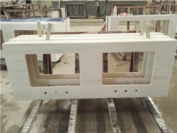Customer Size Natural Marble Replacement Whole Slabs