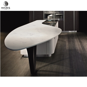 High Quality White Stone Kitchen Tops Counter Artificial 