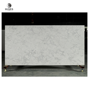 New Arrival Luxury Calacatta Quartz Stone With Big Veins