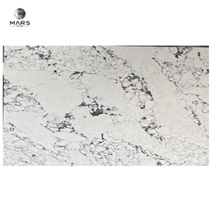 New Arrival Luxury Calacatta Quartz Stone With Big Veins