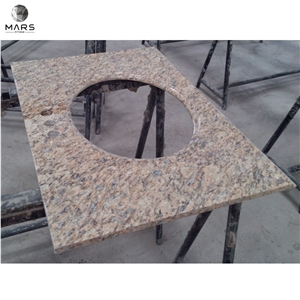 Granite One Sink Cutout Dark Granite Vanity Top