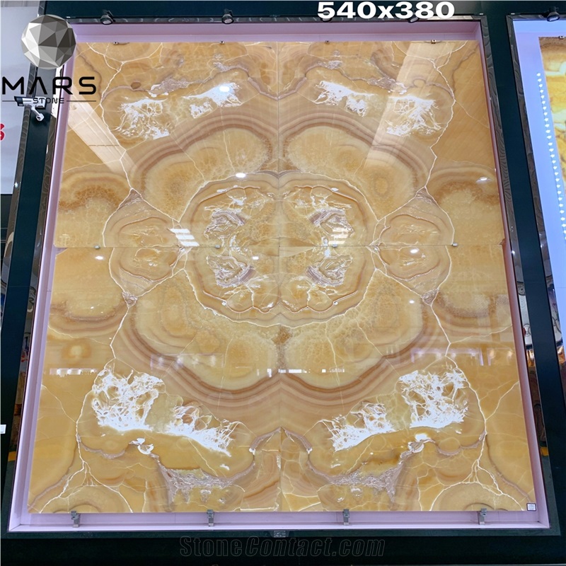 Tranlucent Yellow luxury Orange Price Honey Onyx 