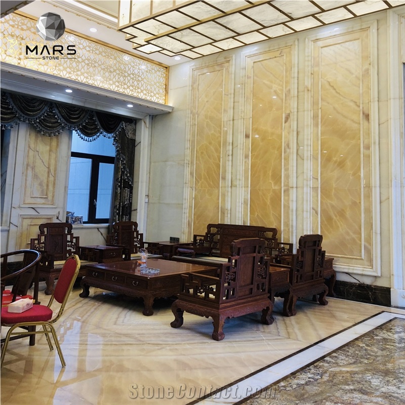 Tranlucent Yellow luxury Orange Price Honey Onyx 