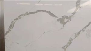 book match quartz calacatta stone vanity top