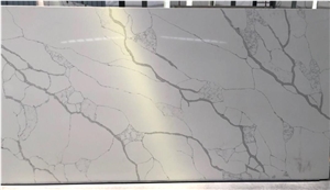 Calacatta Laza ZD9044 quartz stone 