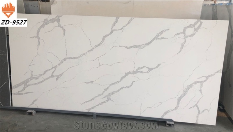 Gold Quartz Stone Modern Quartz Slab Engineering Stone